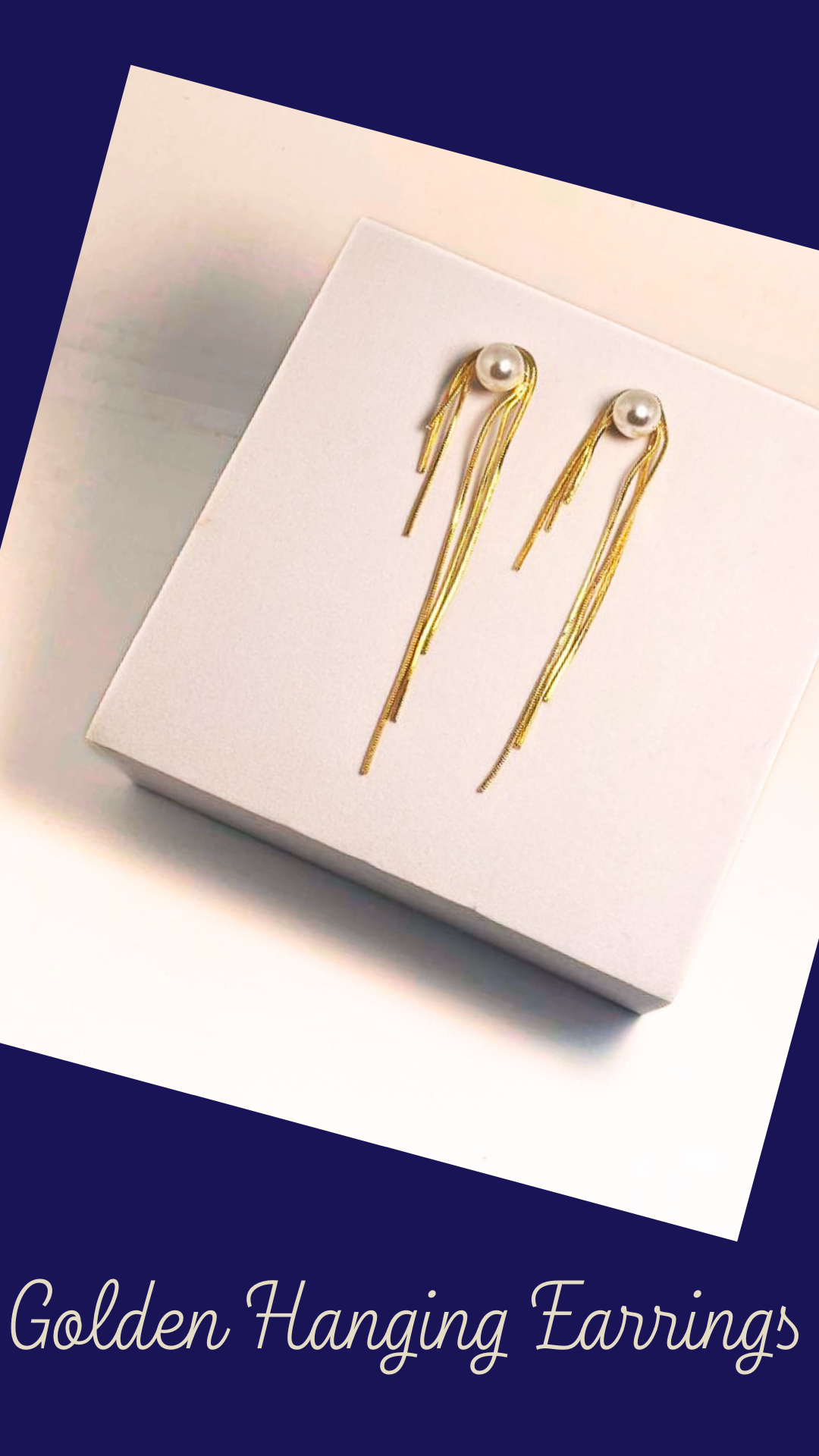 Hanging Earrings Golden