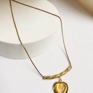 Golden Heart Neck Chain