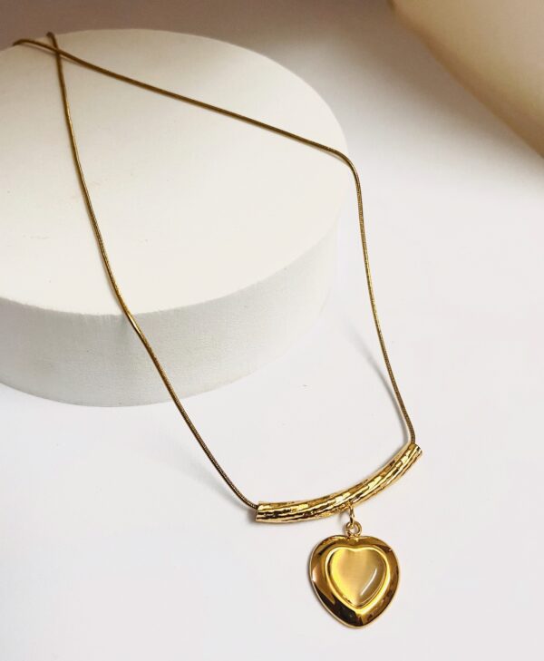 Golden Heart Neck Chain