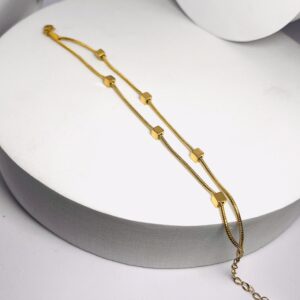 Gold plated bracelet