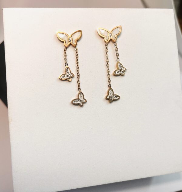 Butterfly Dangling Earrings