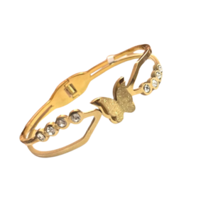 Golden Butterfly Kada