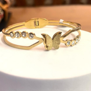 Golden Butterfly Kada