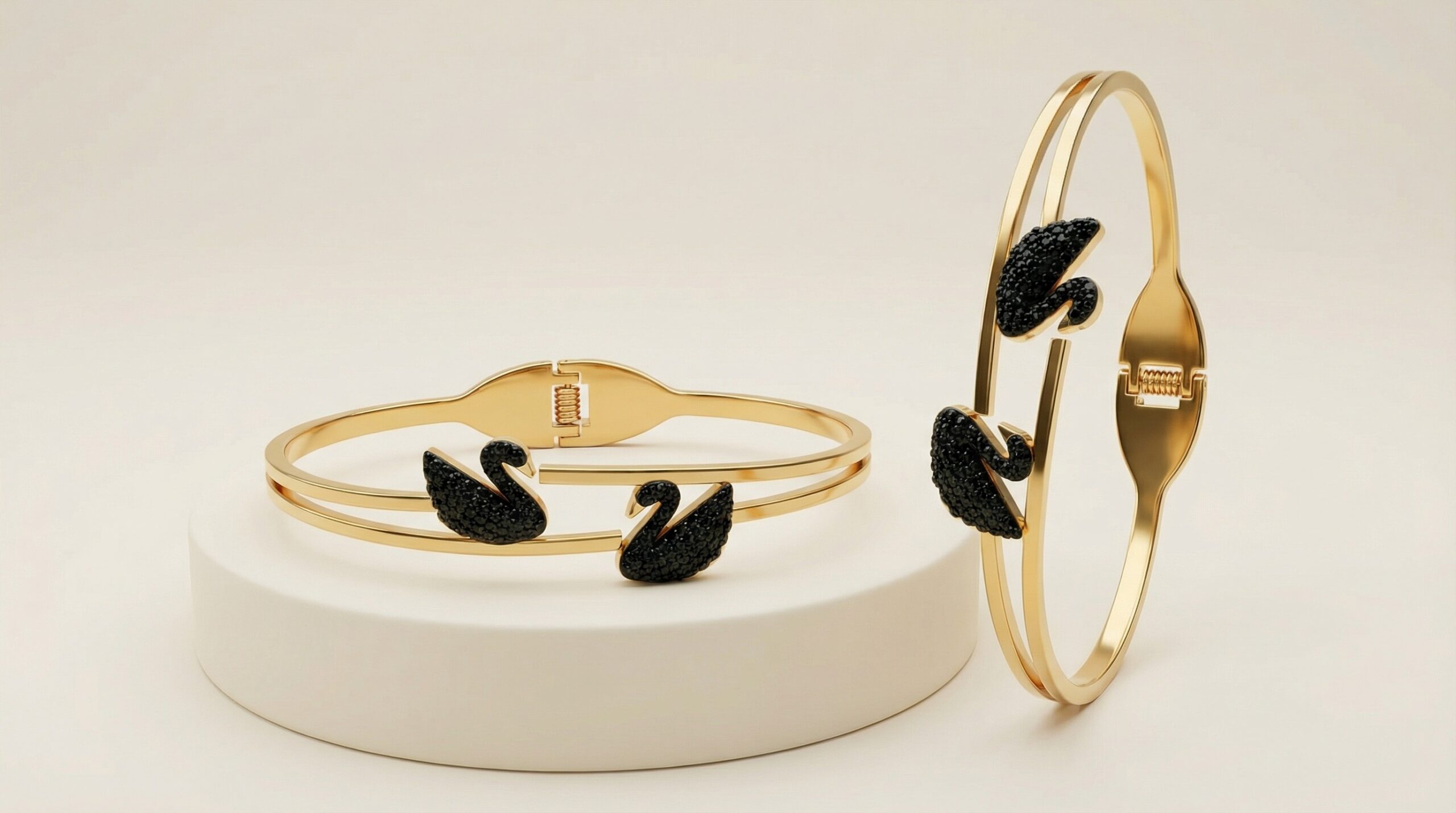 Golden Kada with Swan - Image 2