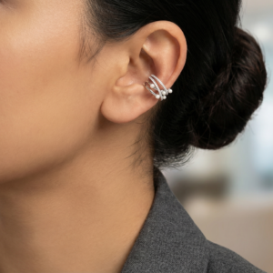 Ear Cuff – Silver Shine (non piercing)