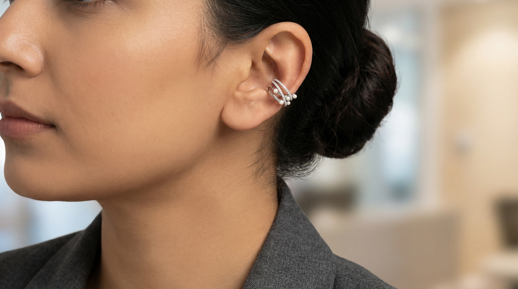 Ear cuff beautiful and smart