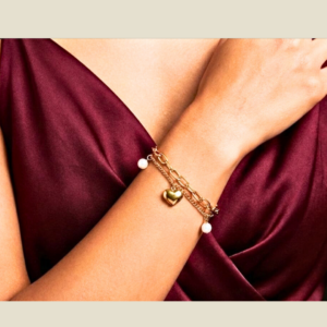 Double Layered Golden bracelet