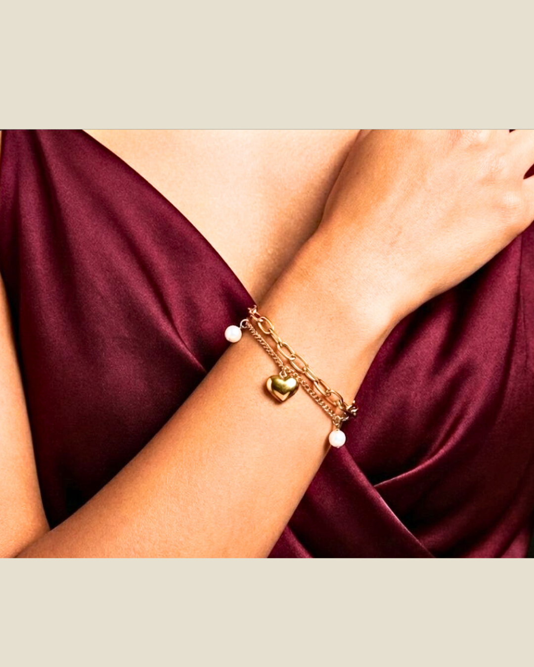 Double Layered Golden bracelet