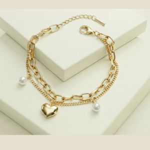 Double Layered Golden bracelet