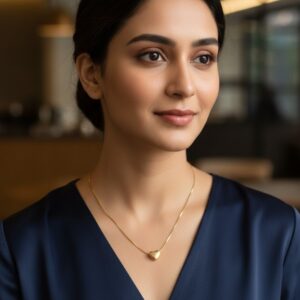 It’s my Golden Heart -Neck chain with pendant